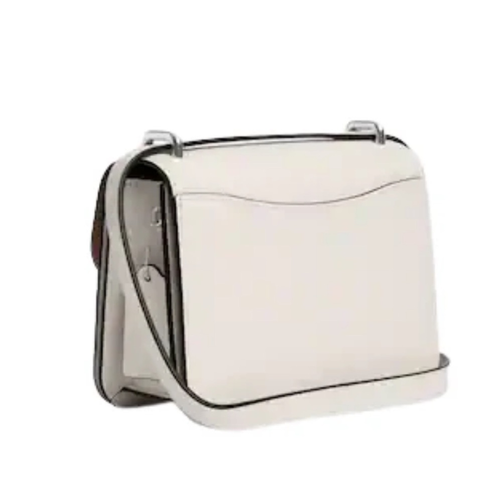COACH Morgan Square Crossbody Bag β White - Picture 3 of 7